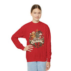 Christmas Tis the Season Graphic Youth Crewneck Sweatshirt