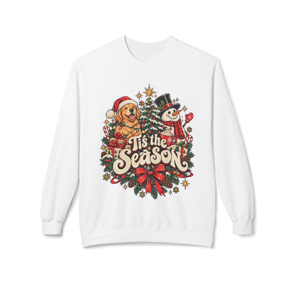 It's the Season Christmas Bear Snowman Sweatshirt