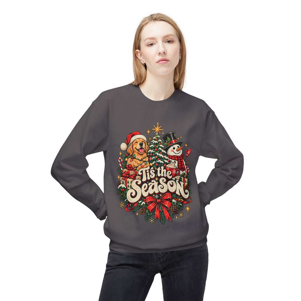 It's the Season Christmas Bear Snowman Sweatshirt