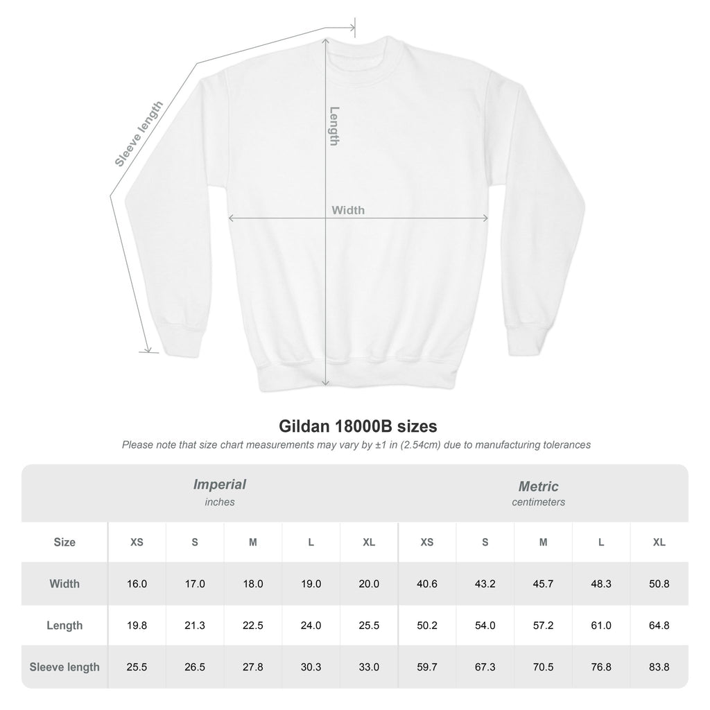 Christmas Tis the Season Graphic Youth Crewneck Sweatshirt