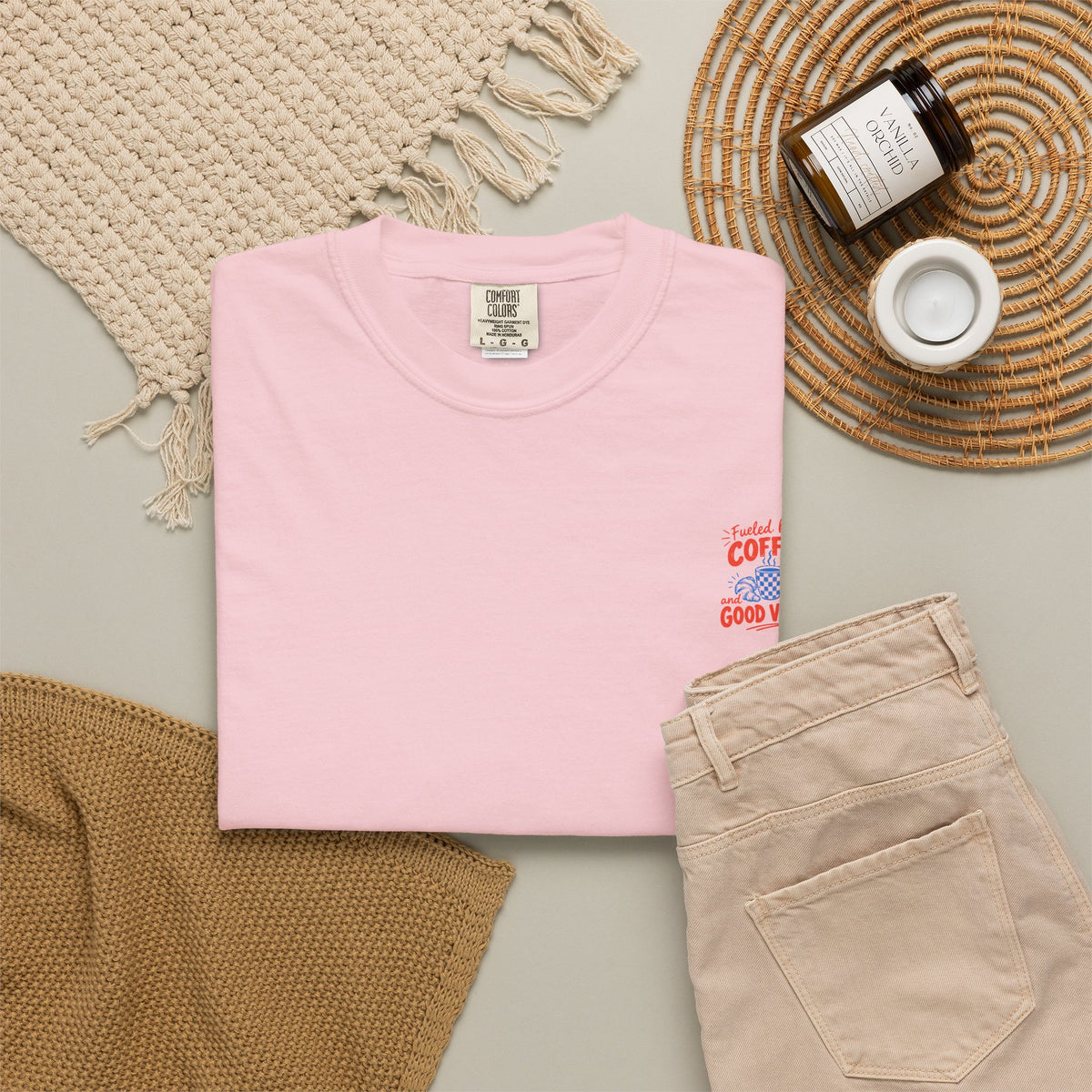 Fueled by Coffee and Good Vibes T-Shirt