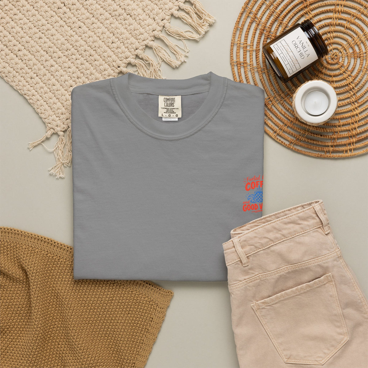 Fueled by Coffee and Good Vibes T-Shirt