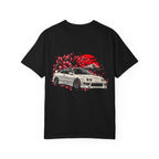 JDM Car and Red Sun Design T-Shirt