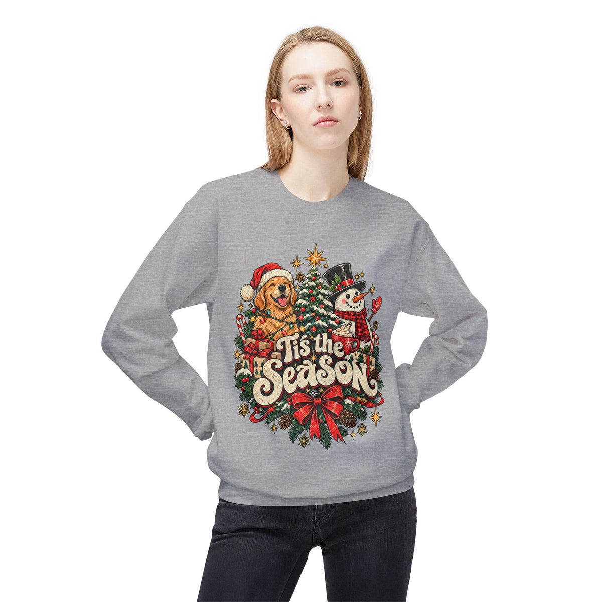 It's the Season Christmas Bear Snowman Sweatshirt